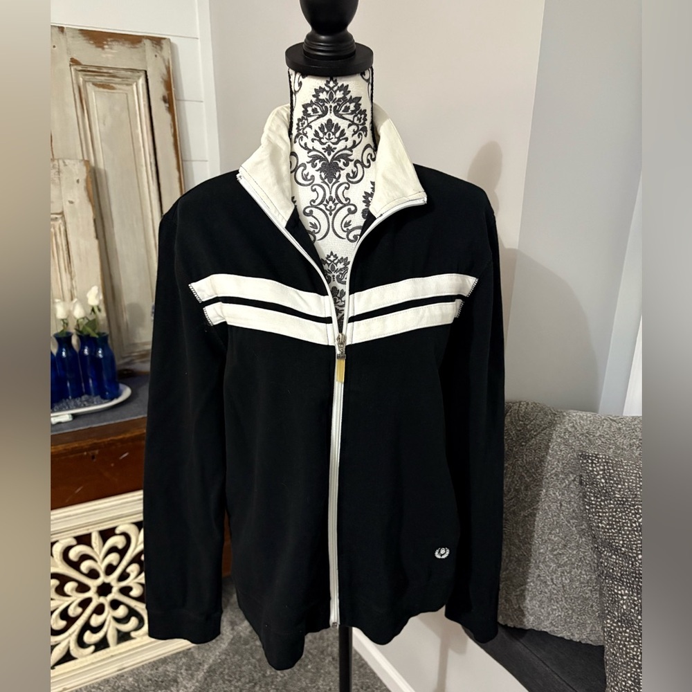 Silverwear size large zip up sweatshirt